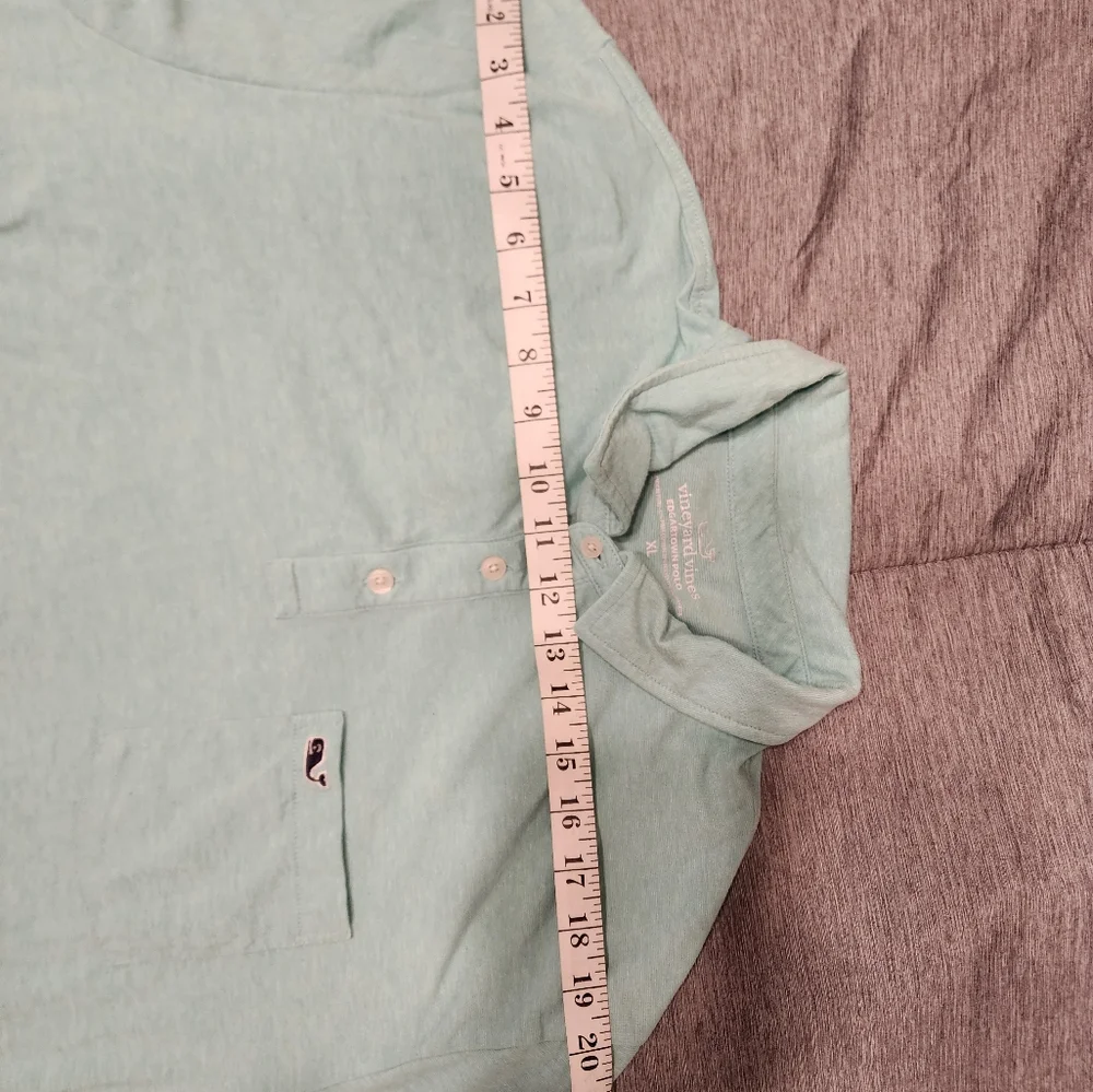 Men's Vineyard Vines Polo Xl Light Blue - Picture 11 of 12